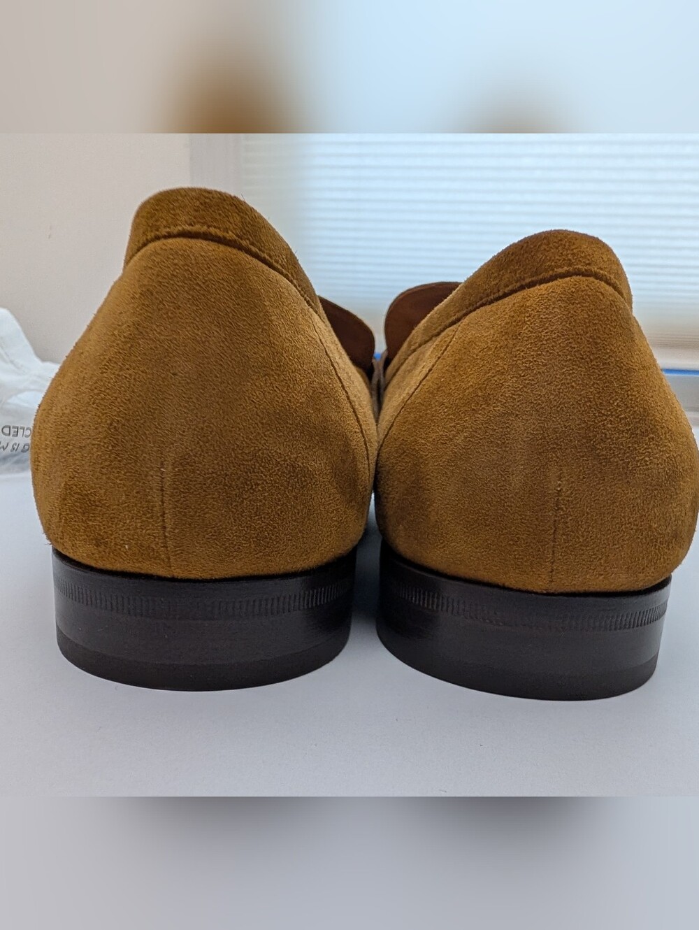NWOB Ferragamo Women's gancini Detailed loafers US 10 C Light Brown Suede - Picture 5 of 8